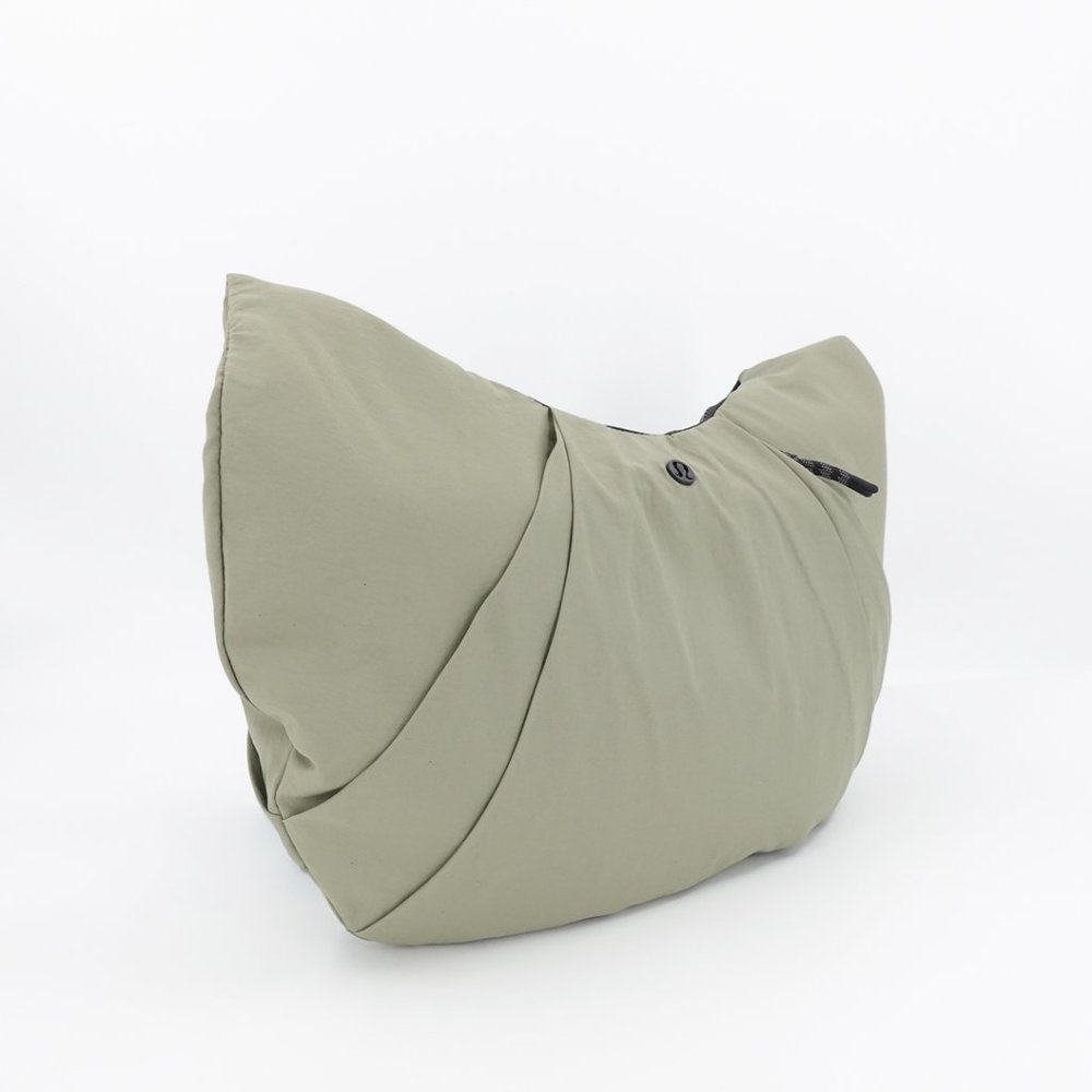 Lululemon Pleated Shoulder Bag 10L Grey Sage - Picture 5 of 12